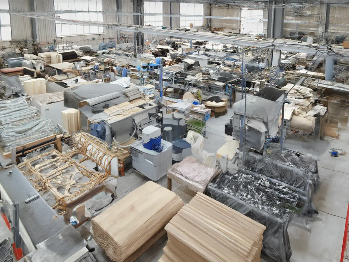 Upholstery workshop