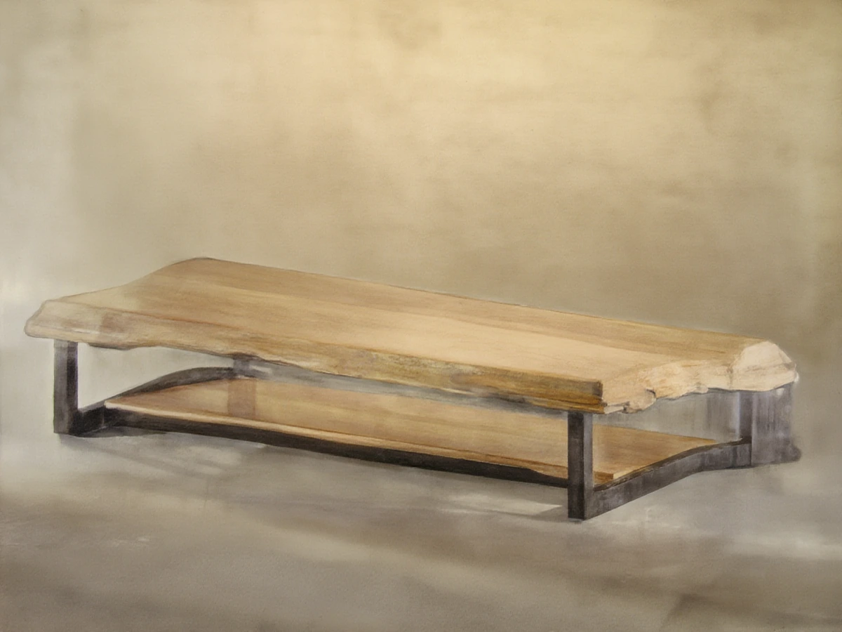 Solid-Wood Coffee Table CT-301